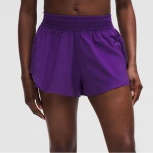 Lululemon Shake It Out High-Rise Running Short 2.5" Collegiate Purple